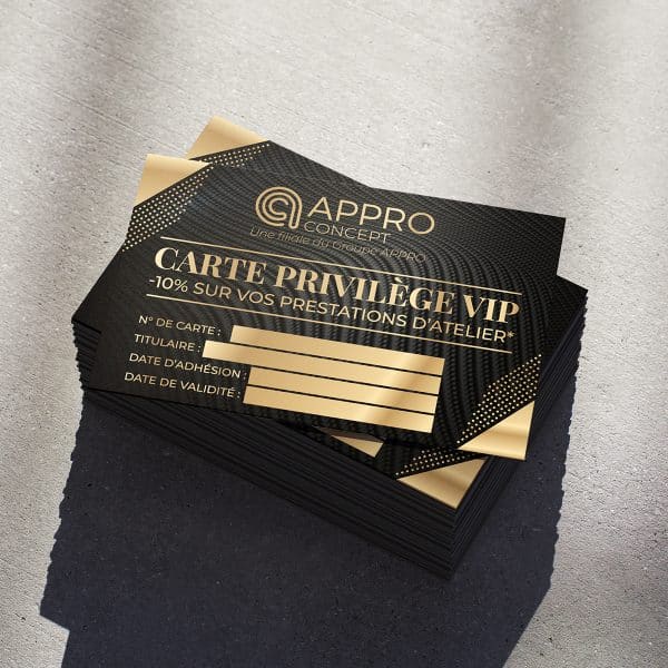 Devenez membre VIP chez APPRO CONCEPT : -10 % sur vos prestations et des avantages toute l’année !